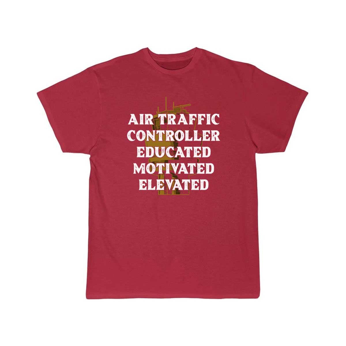 AIR TRAFFIC CONTROLLER EDUCATED ATC FLIGHT T - SHIRT - PILOTSX