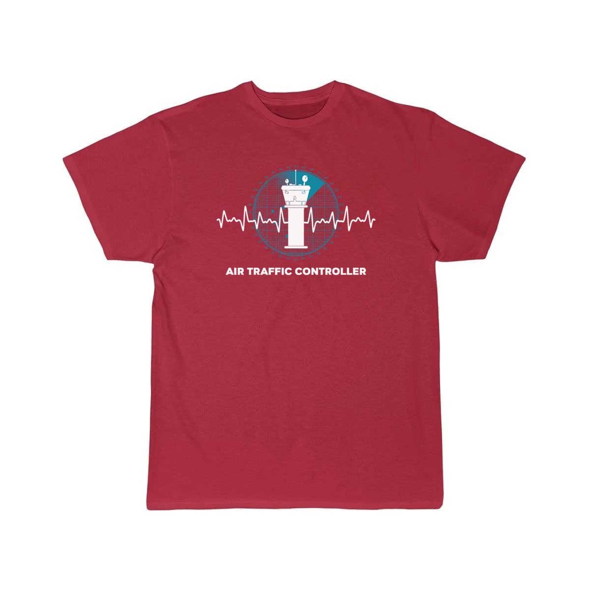 AIR TRAFFIC CONTROLLER HEARTBEAT ATC FLIGHT T - SHIRT - PILOTSX