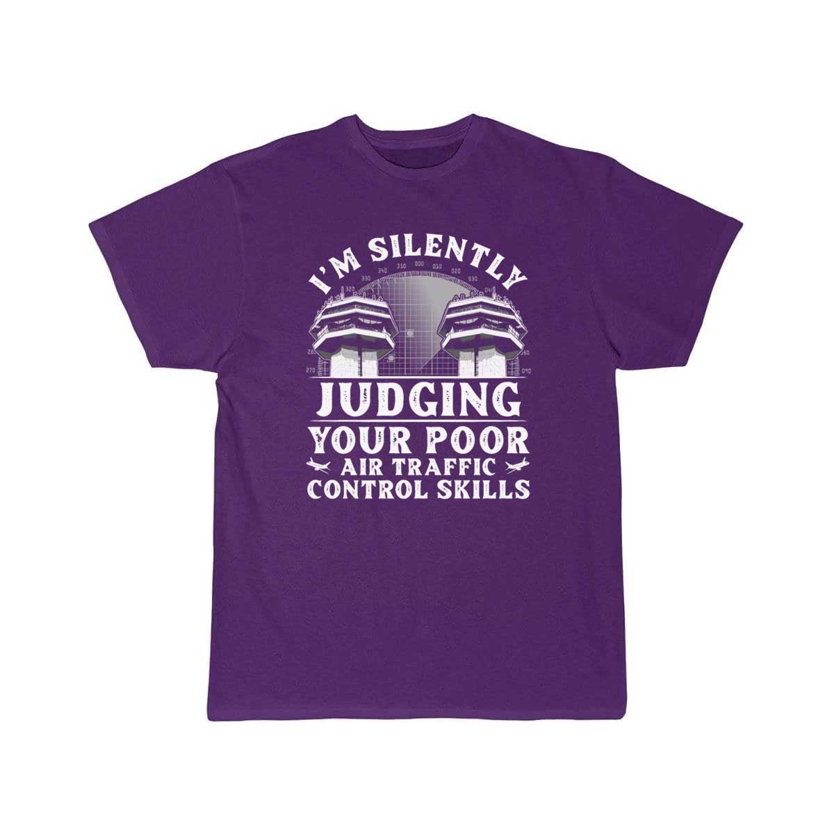 AIR TRAFFIC CONTROLLER JUDGING ATC FLIGHT CONTROL T - SHIRT - PILOTSX