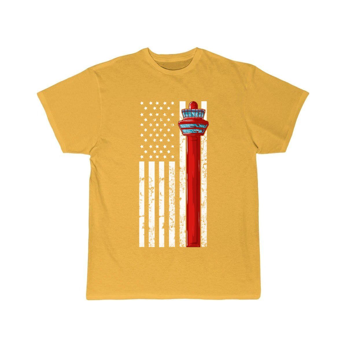 AIR TRAFFIC CONTROLLER US FLAG ATC FLIGHT T - SHIRT - PILOTSX