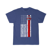 Thumbnail for AIR TRAFFIC CONTROLLER US FLAG ATC FLIGHT T - SHIRT - PILOTSX