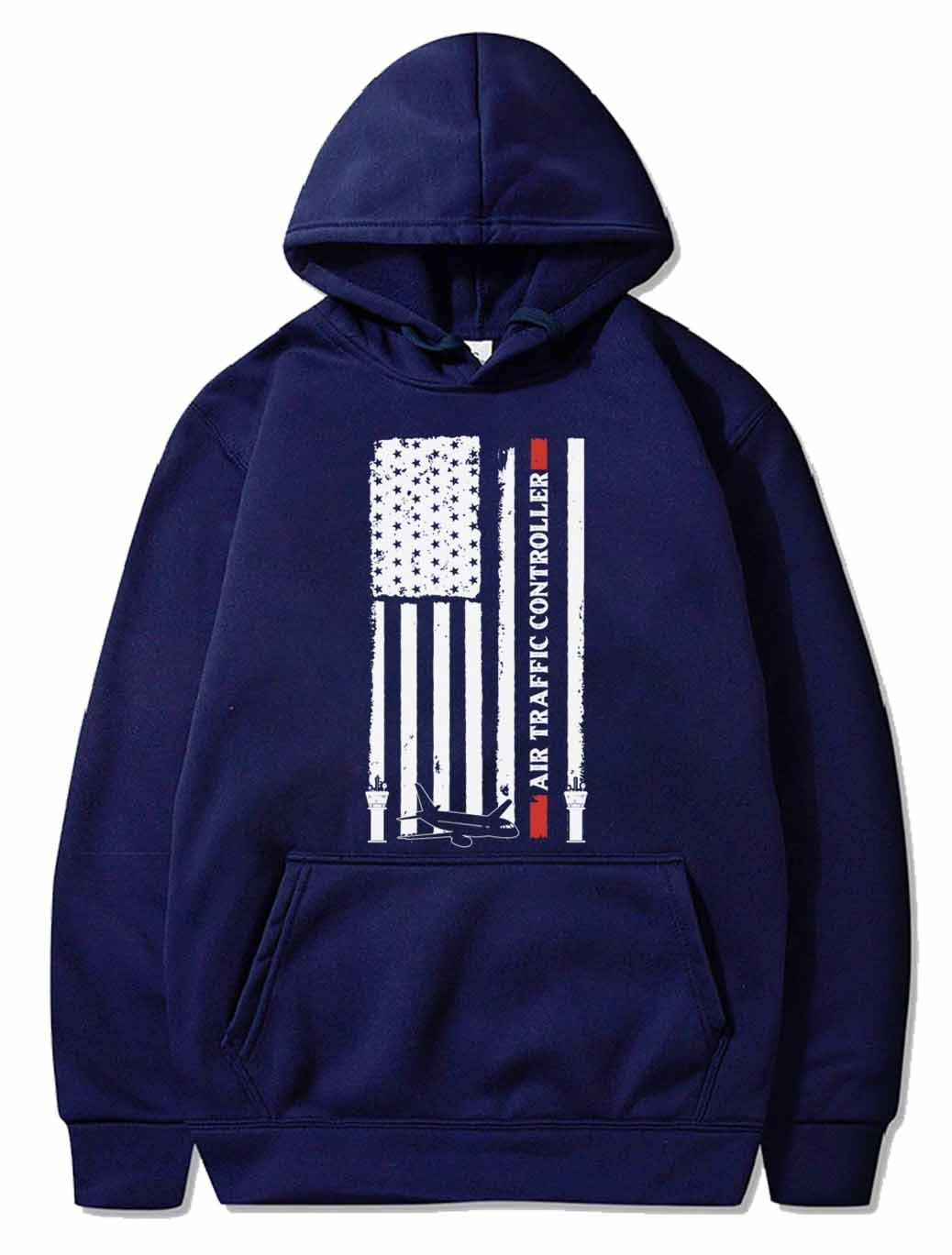 AIR TRAFFIC CONTROLLER US FLAGS ATC FLIGHT PULLOVER - PILOTSX