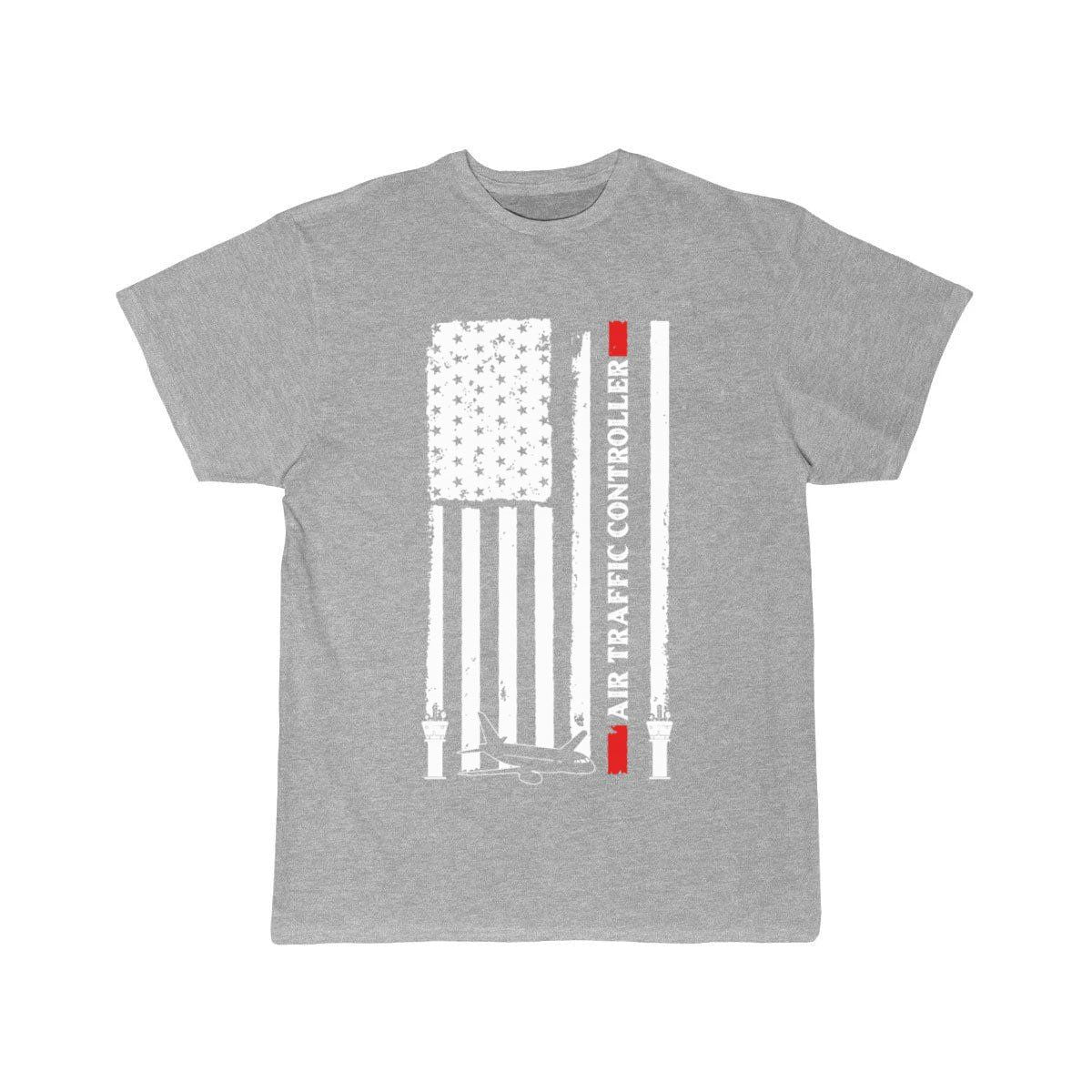 AIR TRAFFIC CONTROLLER US FLAGS ATC FLIGHT T - SHIRT - PILOTSX