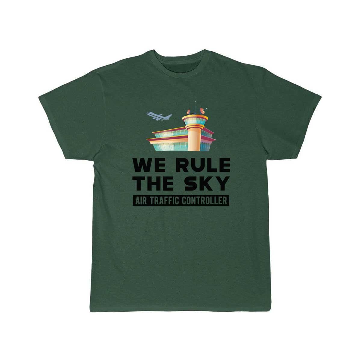 AIR TRAFFIC CONTROLLER WE RULE THE SKY T - SHIRT - PILOTSX