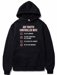 Thumbnail for AIR TRAFFIC CONTROLLER WIFE ATC FLIGHT CONTROL PULLOVER - PILOTSX