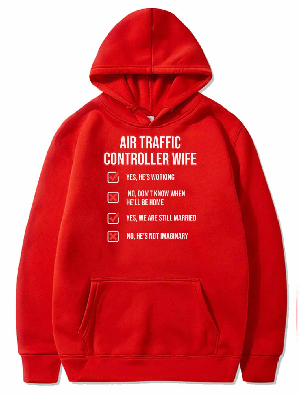 AIR TRAFFIC CONTROLLER WIFE ATC FLIGHT CONTROL PULLOVER - PILOTSX