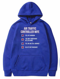 Thumbnail for AIR TRAFFIC CONTROLLER WIFE ATC FLIGHT CONTROL PULLOVER - PILOTSX