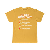 Thumbnail for AIR TRAFFIC CONTROLLER WIFE ATC FLIGHT CONTROL T - SHIRT - PILOTSX