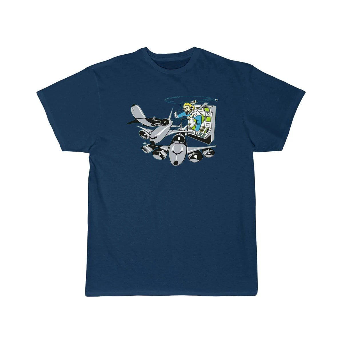 AIR TRAFFIC CONTROLLER WRANGLE 'EM UP T - SHIRT - PILOTSX