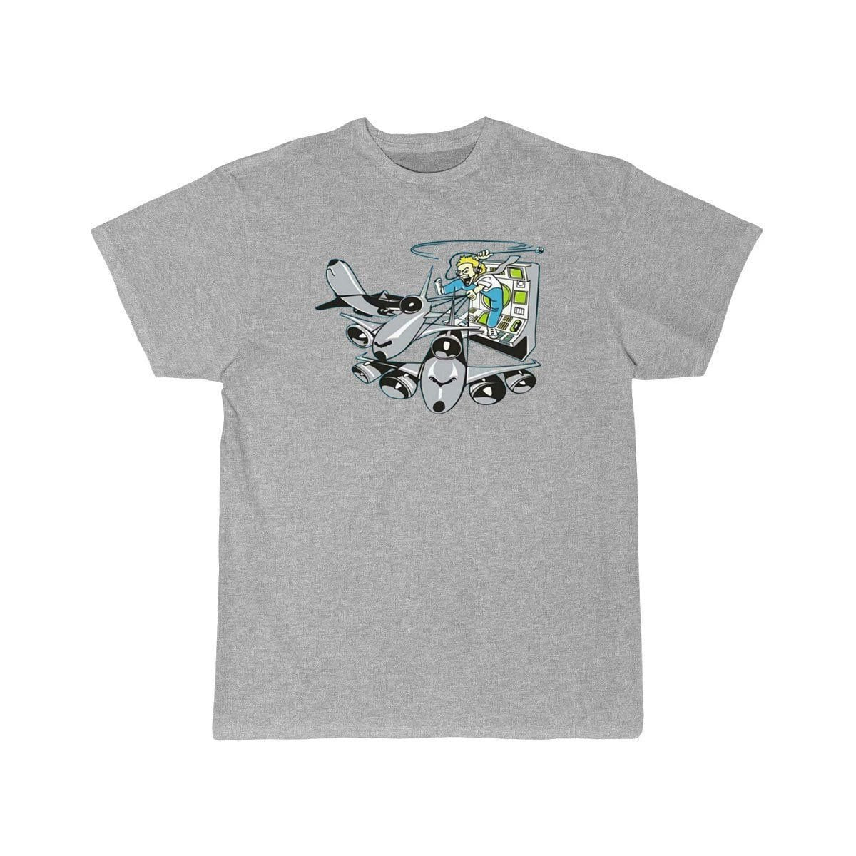 AIR TRAFFIC CONTROLLER WRANGLE 'EM UP T - SHIRT - PILOTSX