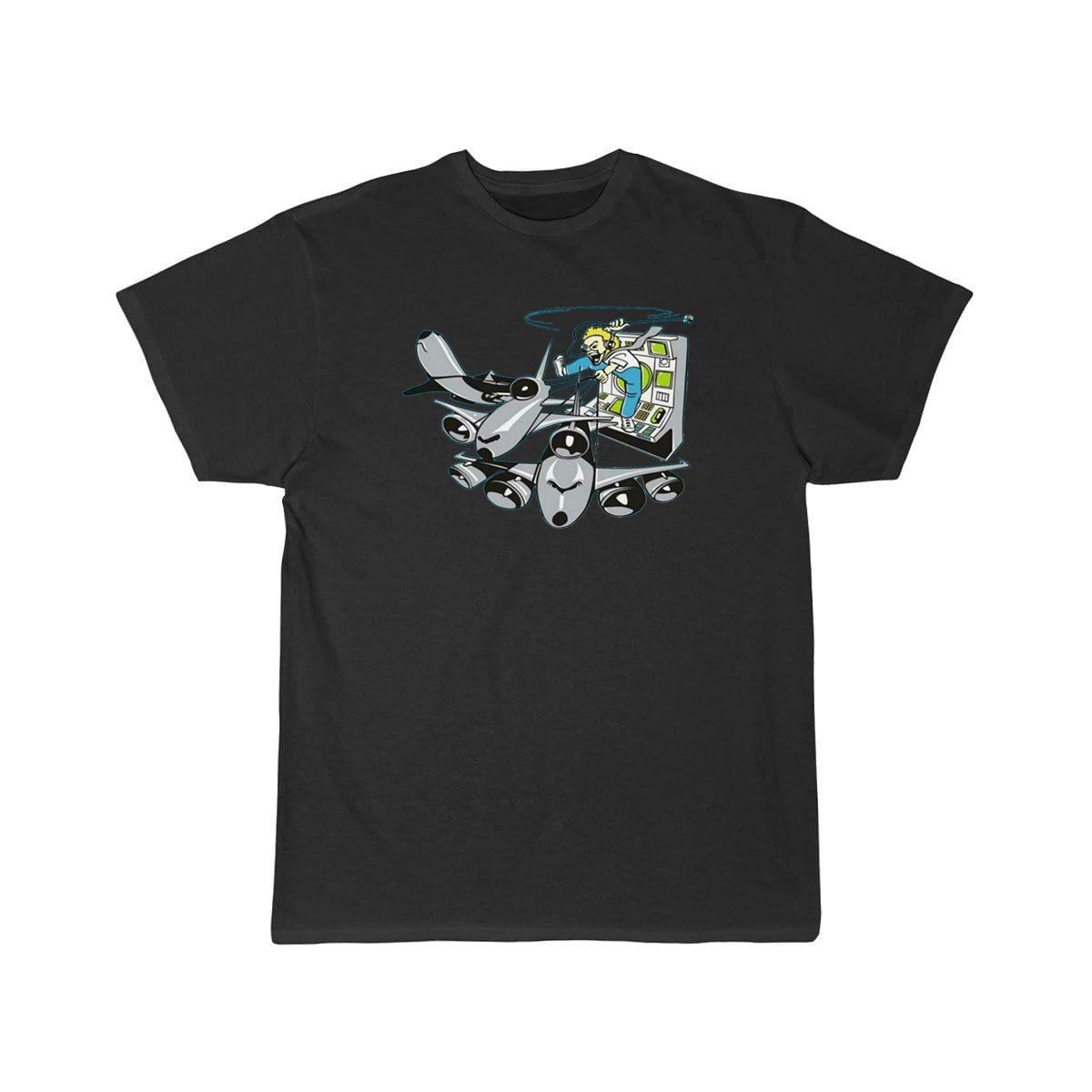 AIR TRAFFIC CONTROLLER WRANGLE 'EM UP T - SHIRT - PILOTSX