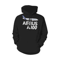 Thumbnail for AIRBUS 300 ALL OVER PRINT HOODIE JACKET - PILOTSX