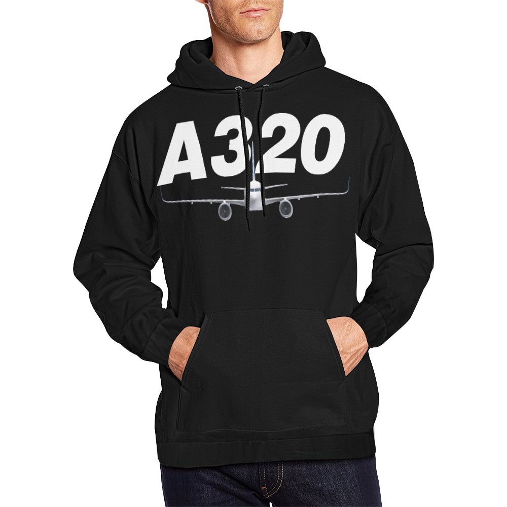 AIRBUS 320 ALL OVER PRINT HOODIE JACKET - PILOTSX