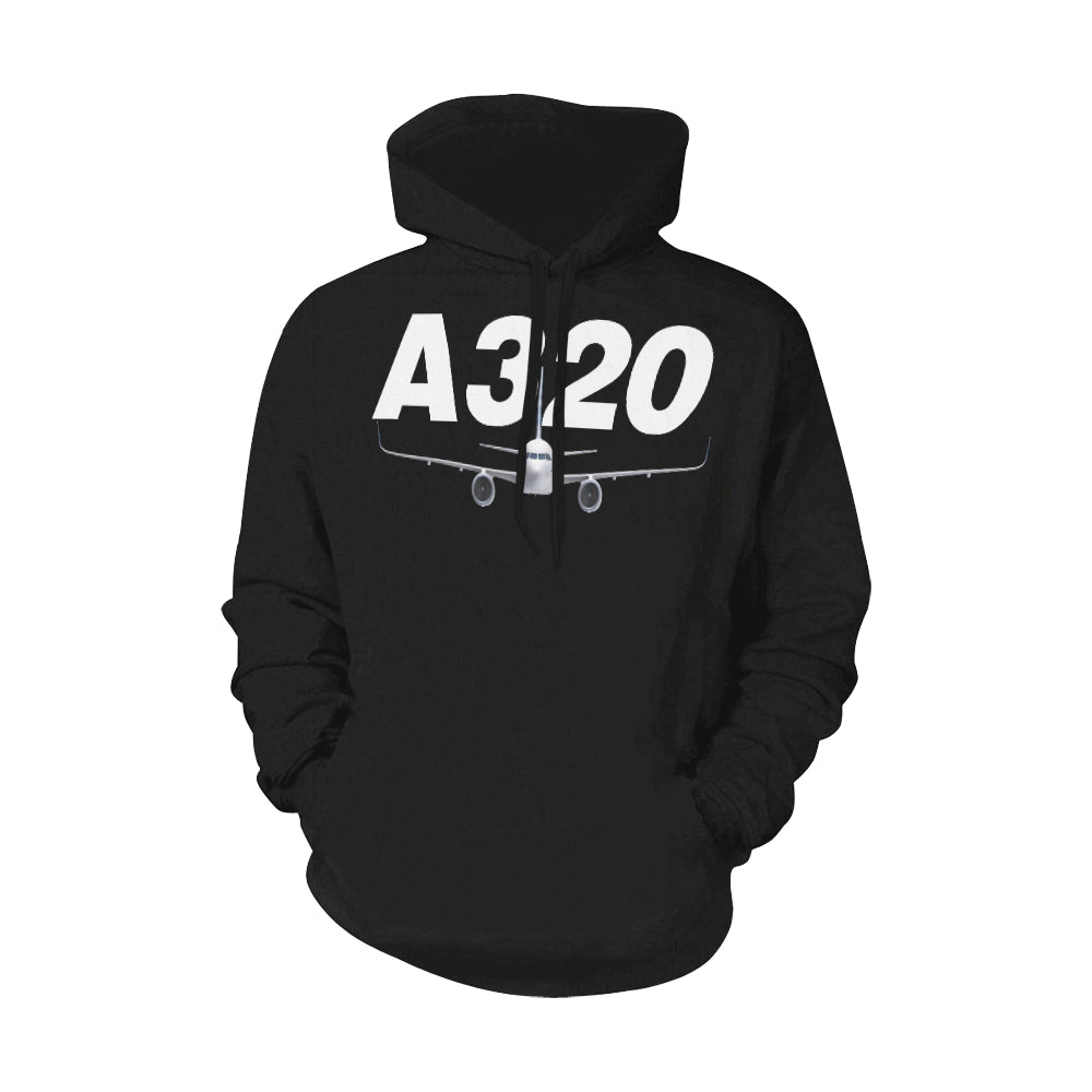 AIRBUS 320 ALL OVER PRINT HOODIE JACKET - PILOTSX