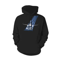 Thumbnail for AIRBUS 320 ALL OVER PRINT HOODIE JACKET - PILOTSX