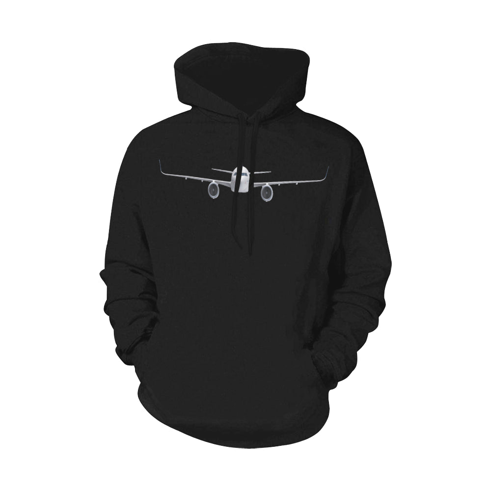 AIRBUS 320 ALL OVER PRINT HOODIE JACKET - PILOTSX