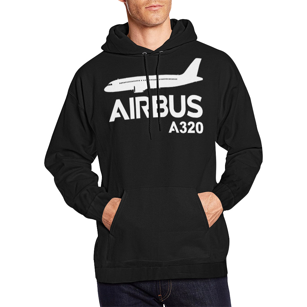 AIRBUS 320 ALL OVER PRINT HOODIE JACKET - PILOTSX