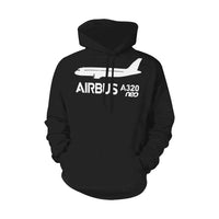 Thumbnail for AIRBUS 320 ALL OVER PRINT HOODIE JACKET - PILOTSX