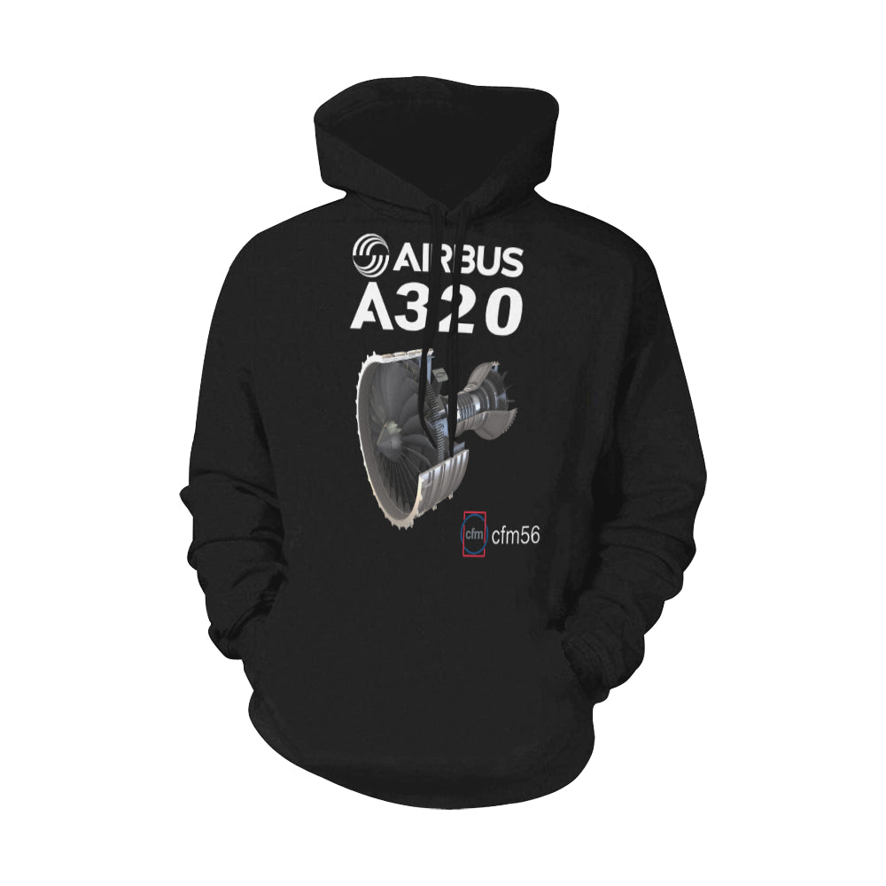 AIRBUS 320 ALL OVER PRINT HOODIE JACKET - PILOTSX