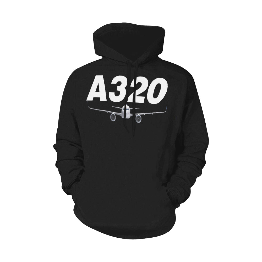 AIRBUS 320 ALL OVER PRINT HOODIE JACKET - PILOTSX