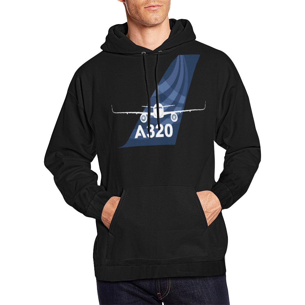 AIRBUS 320 ALL OVER PRINT HOODIE JACKET - PILOTSX