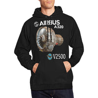 Thumbnail for AIRBUS 320 ALL OVER PRINT HOODIE JACKET - PILOTSX