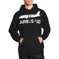 Thumbnail for AIRBUS 320 ALL OVER PRINT HOODIE JACKET - PILOTSX