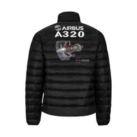 Thumbnail for AIRBUS 320 MEN'S STAND COLLAR PADDED JACKET - PILOTSX