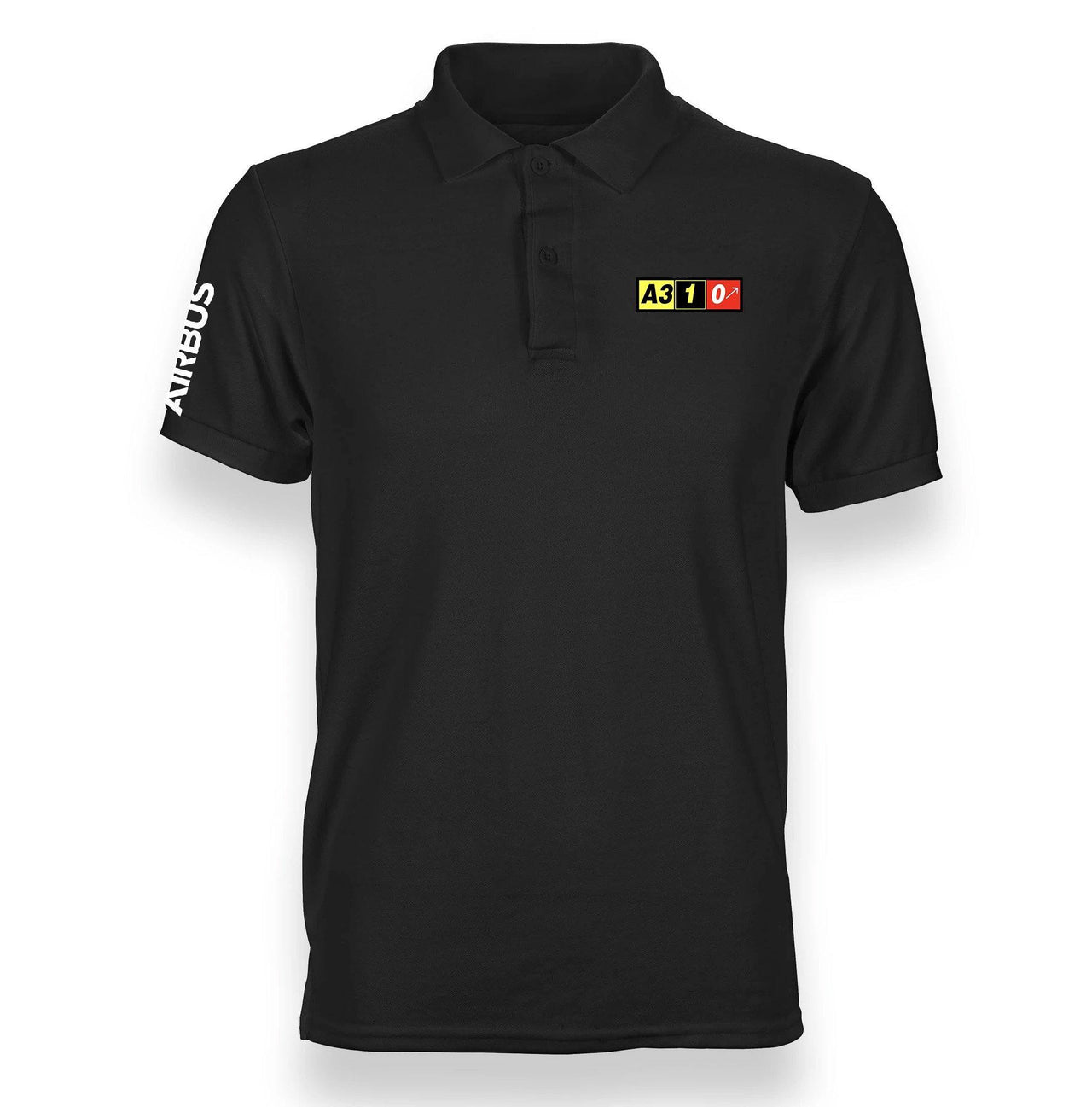 AIRBUS A310 DESIGNED POLO SHIRT THE AV8R