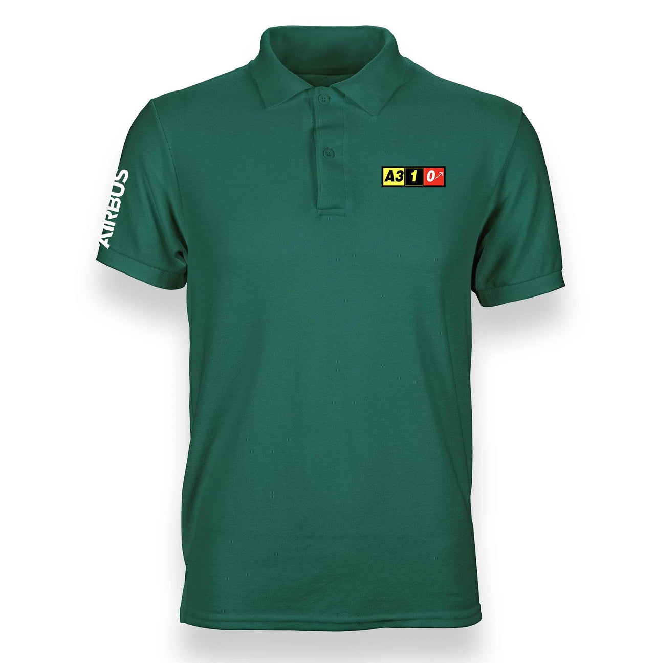 AIRBUS A310 DESIGNED POLO SHIRT THE AV8R