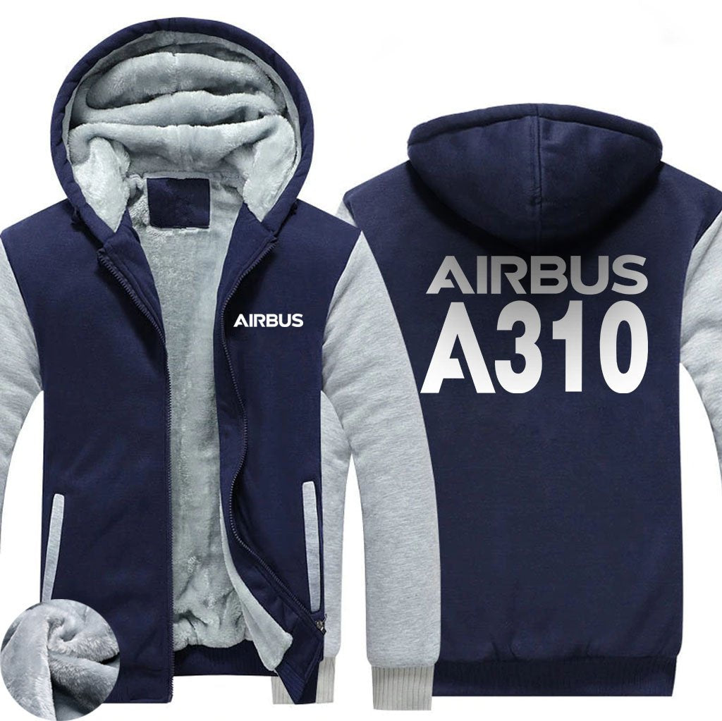 AIRBUS A310 DESIGNED ZIPPER SWEATERS THE AV8R