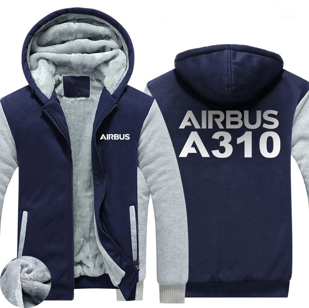 AIRBUS A310 DESIGNED ZIPPER SWEATERS THE AV8R