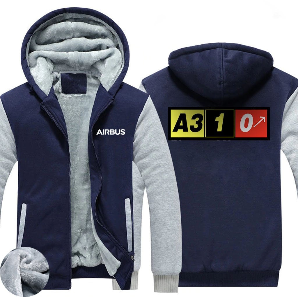 AIRBUS A310 DESIGNED ZIPPER SWEATERS THE AV8R