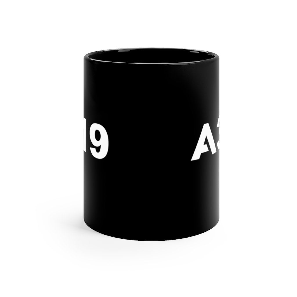 AIRBUS A319  DESIGNED MUG Printify