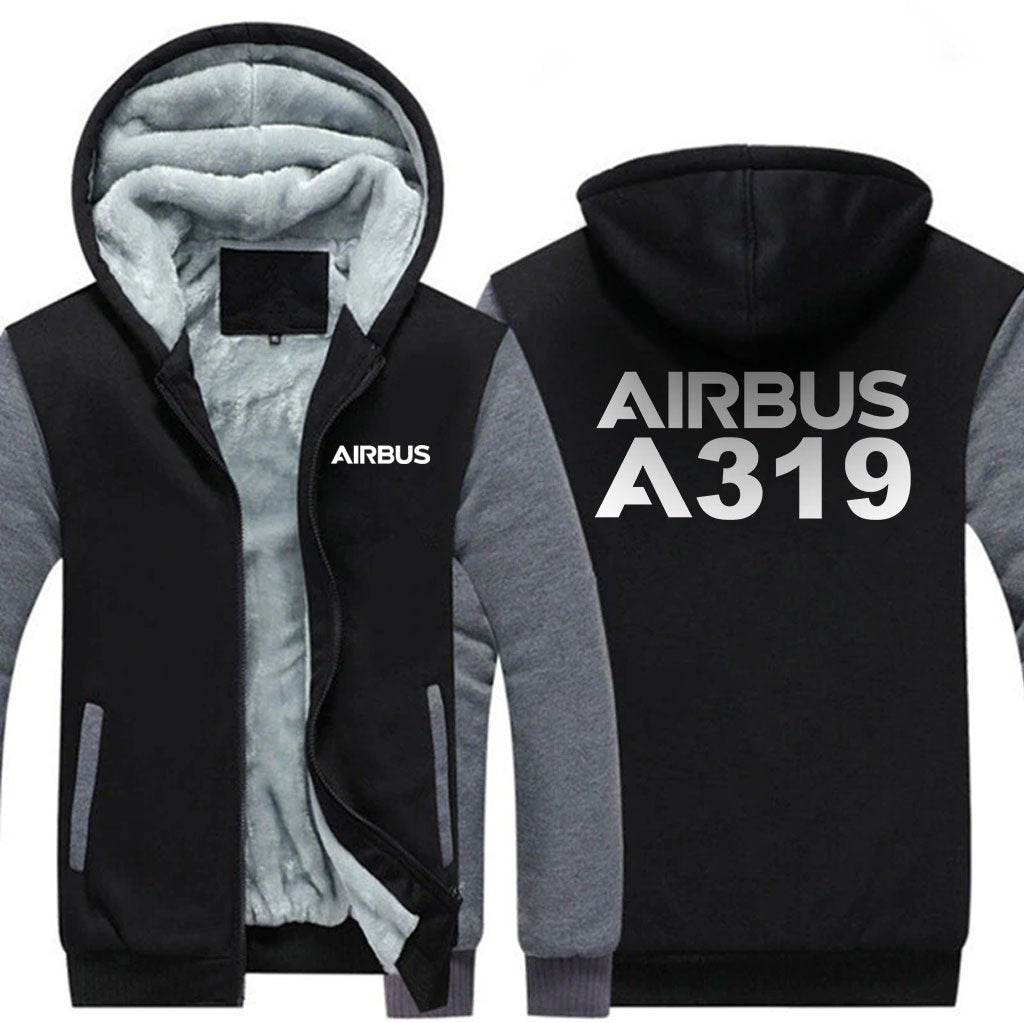 AIRBUS A319 DESIGNED ZIPPER SWEATERS THE AV8R