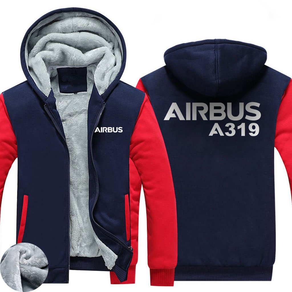 AIRBUS A319 DESIGNED ZIPPER SWEATERS THE AV8R