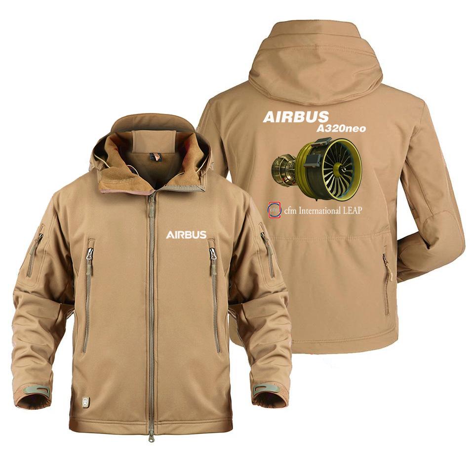 AIRBUS A320 CFM INTERNATIONAL LEAP DESIGNED MILITARY FLEECE THE AV8R