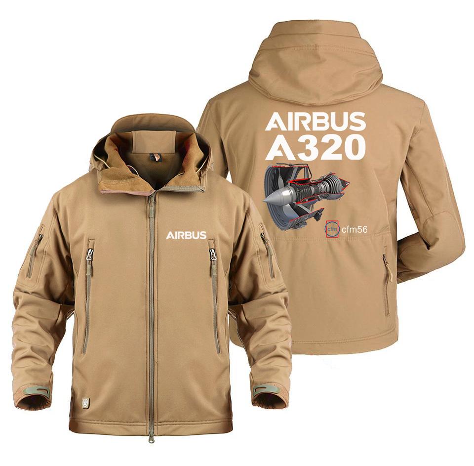 AIRBUS A320 CFM56 DESIGNED MILITARY FLEECE THE AV8R