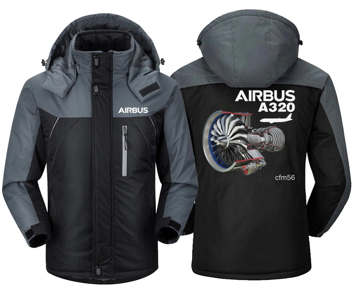 AIRBUS A320 CFM56 DESIGNED WINDBREAKER THE AV8R