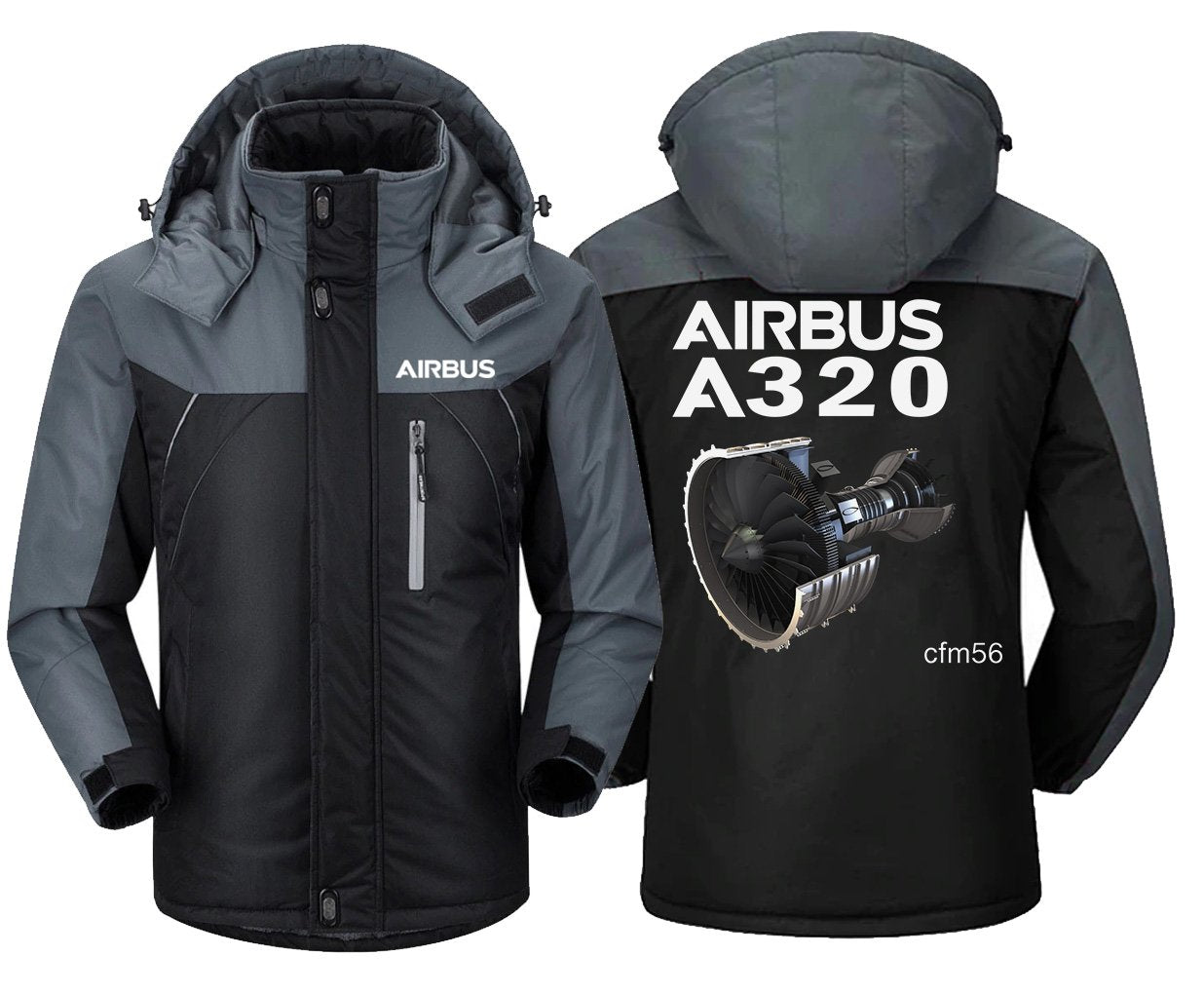 AIRBUS A320 CFM56 DESIGNED WINDBREAKER THE AV8R