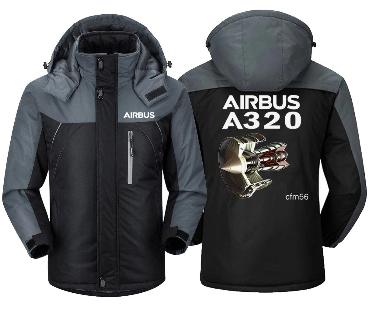 AIRBUS A320 CFM56 DESIGNED WINDBREAKER THE AV8R