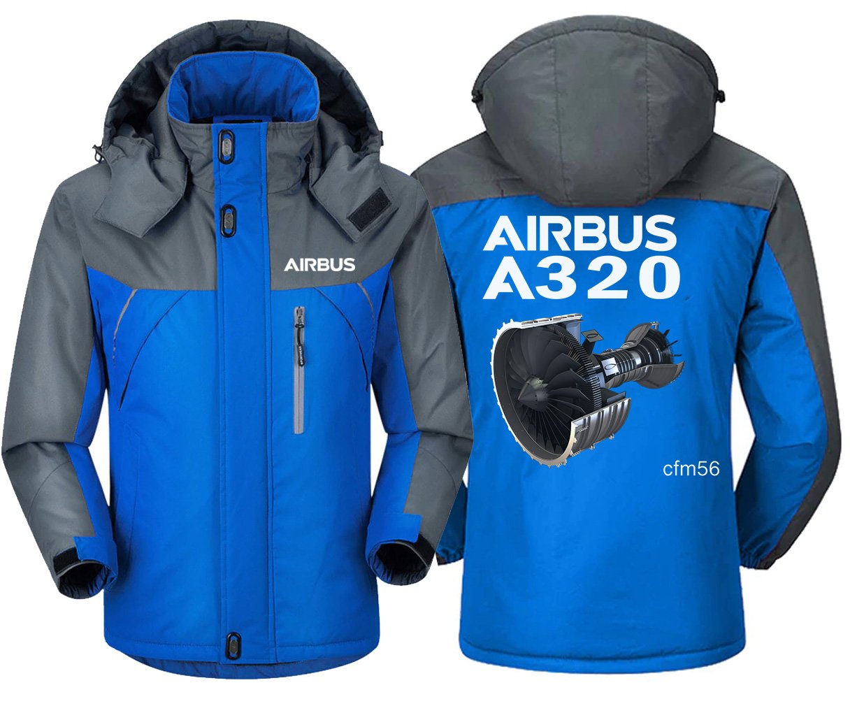 AIRBUS A320 CFM56 DESIGNED WINDBREAKER THE AV8R