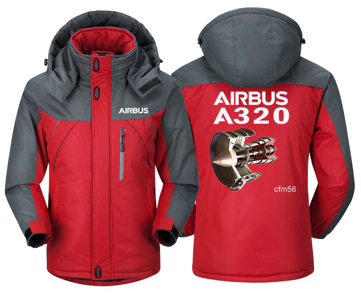 AIRBUS A320 CFM56 DESIGNED WINDBREAKER THE AV8R