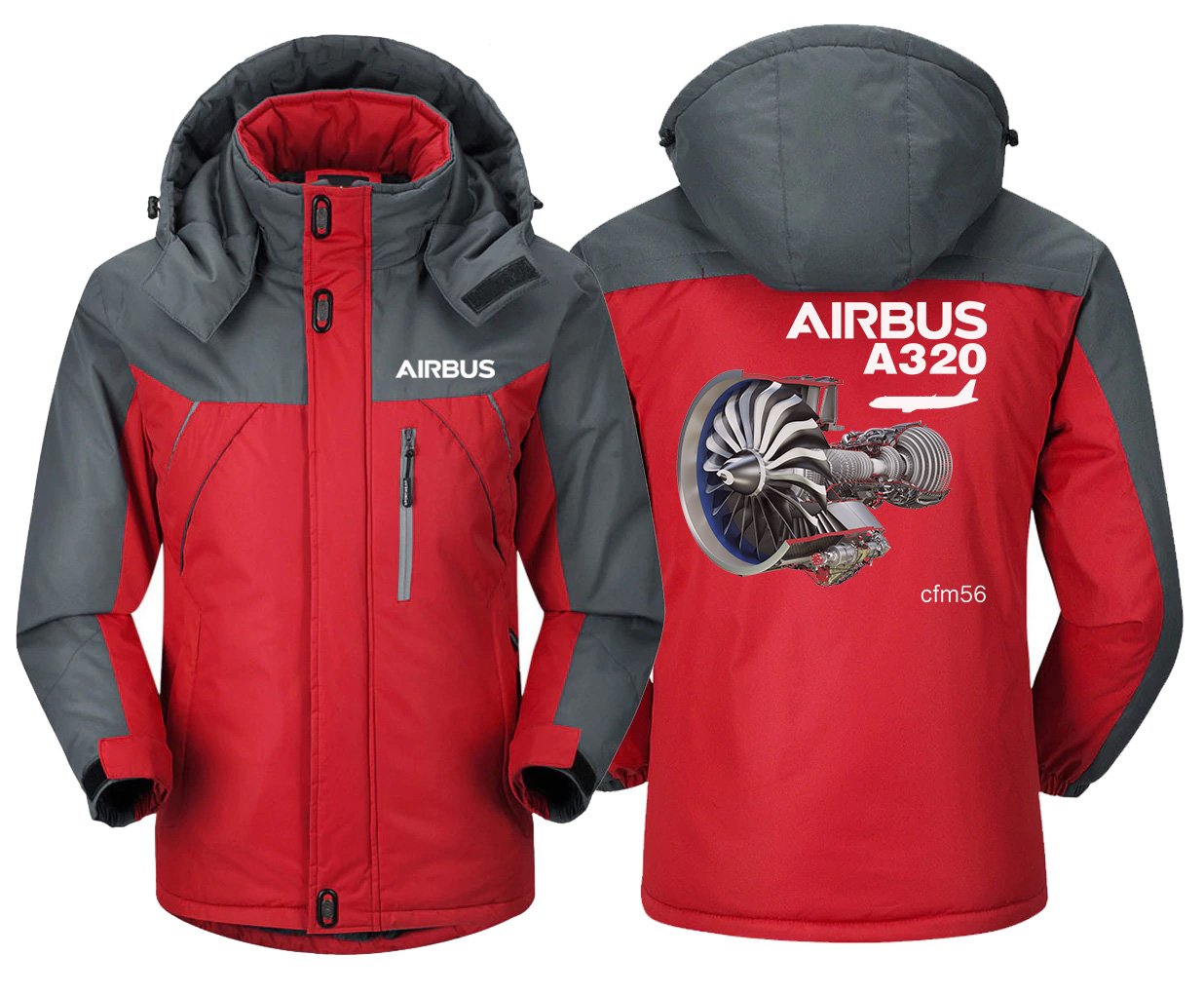 AIRBUS A320 CFM56 DESIGNED WINDBREAKER THE AV8R