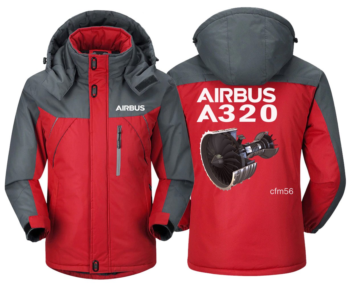 AIRBUS A320 CFM56 DESIGNED WINDBREAKER THE AV8R