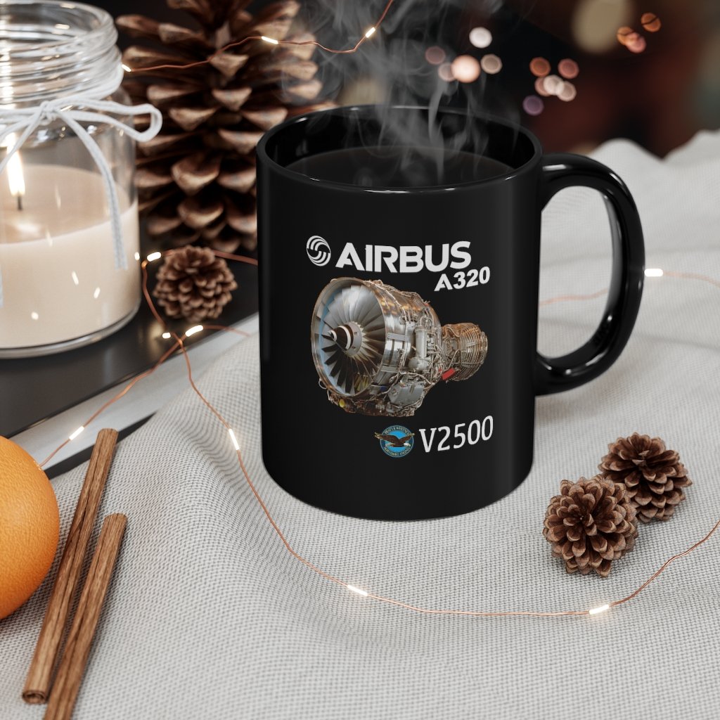 AIRBUS A320  DESIGNED MUG Printify