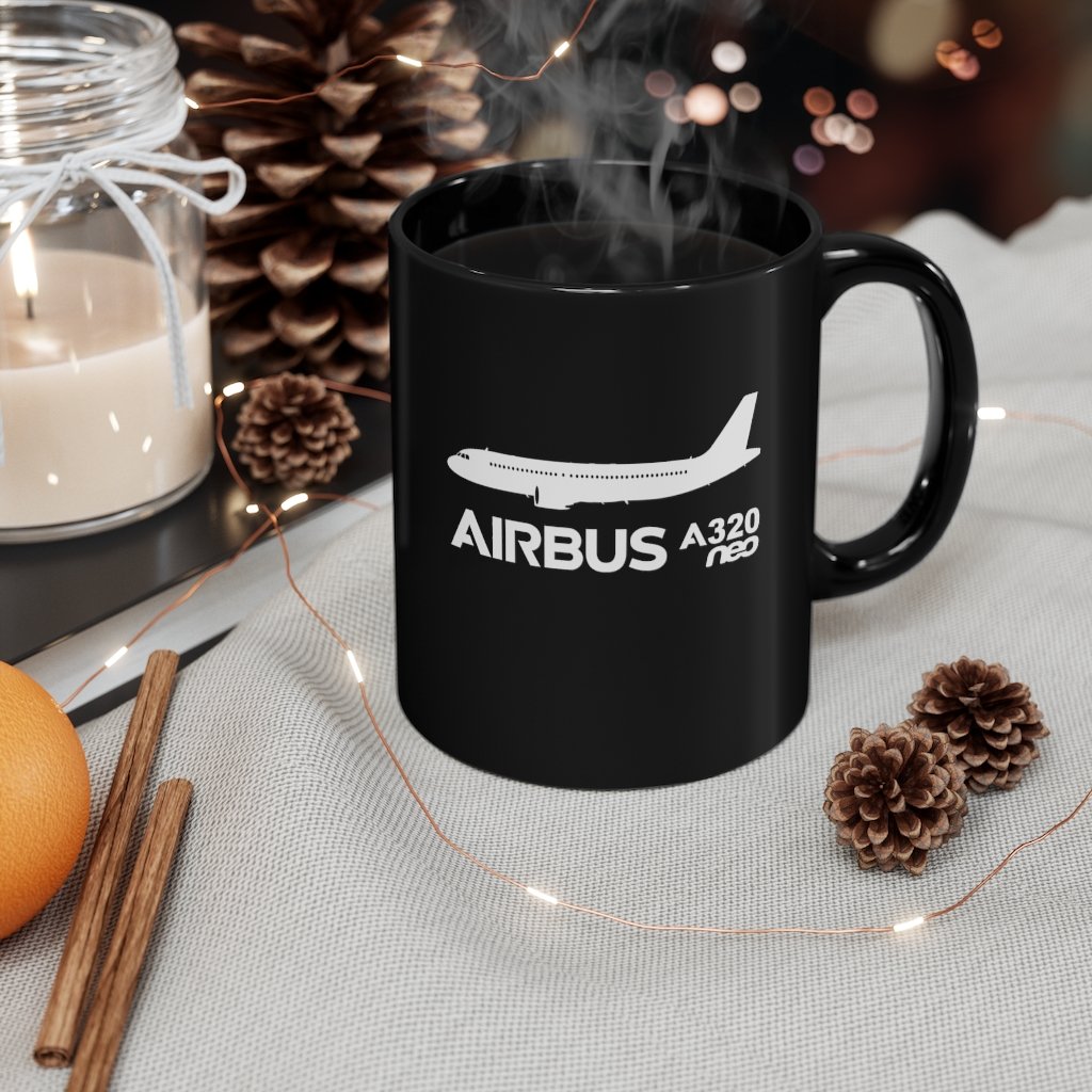 AIRBUS A320  DESIGNED MUG Printify