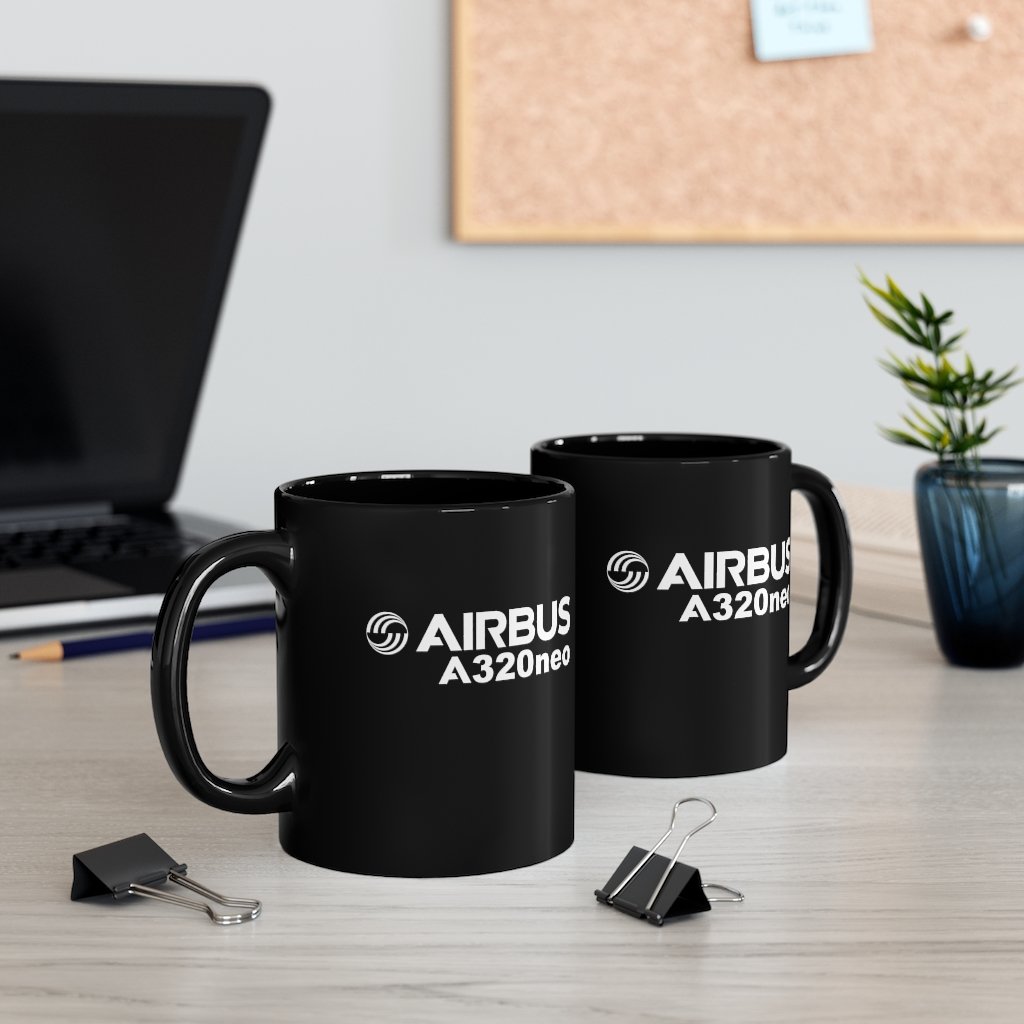 AIRBUS A320  DESIGNED MUG Printify