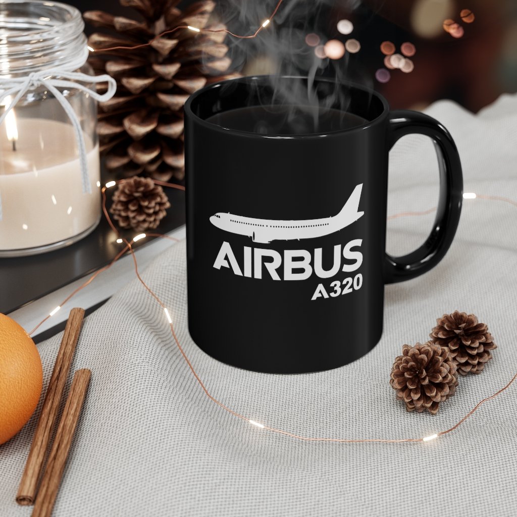 AIRBUS A320  DESIGNED MUG Printify