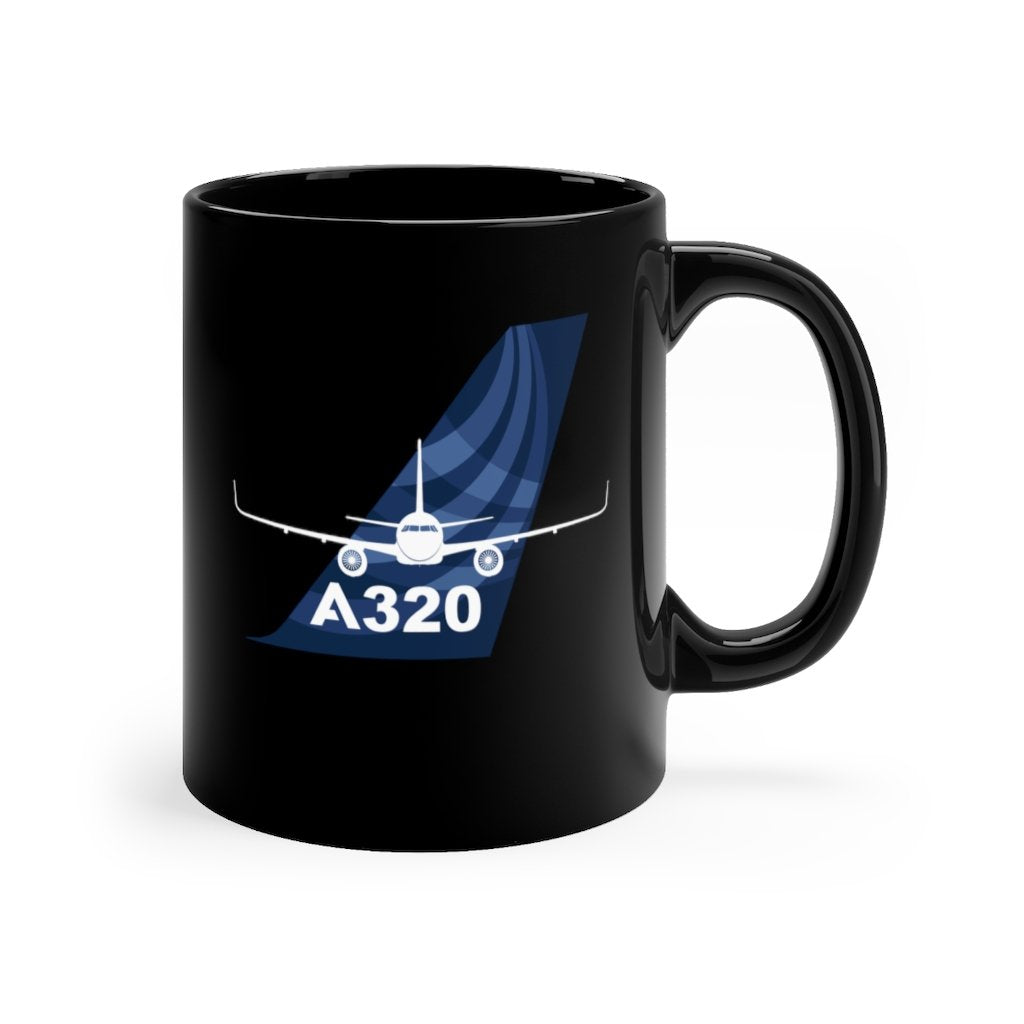 AIRBUS A320  DESIGNED MUG Printify